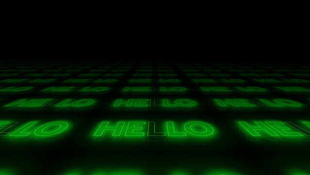 Neon Titles Background 1 &ndash; Animated Neon Titles, Glowing Typography, Vibrant Light Backgrounds and Electric Motion Graphics for Professional Video Editing
