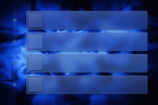 Futuristic Glassmorphic UI Info Graphic Banners