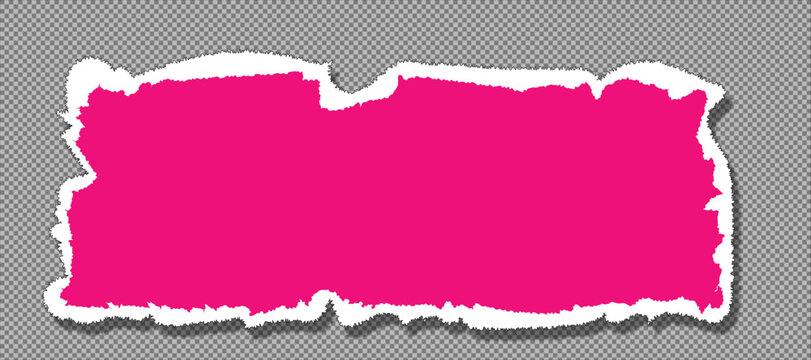 A vibrant pink tron style paper texture with a white outline set against a gray background