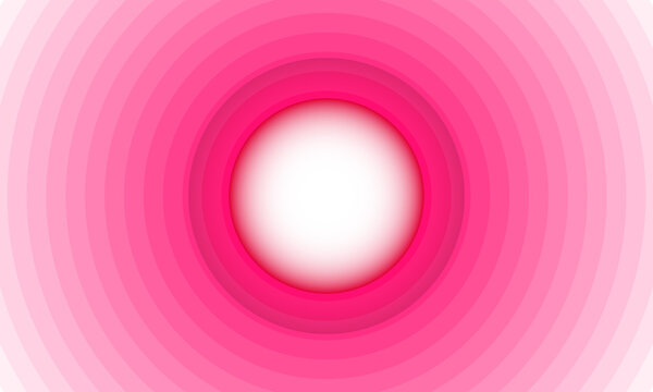 pink gradient color circles shapes papercut graphic style pattern textures abstract background