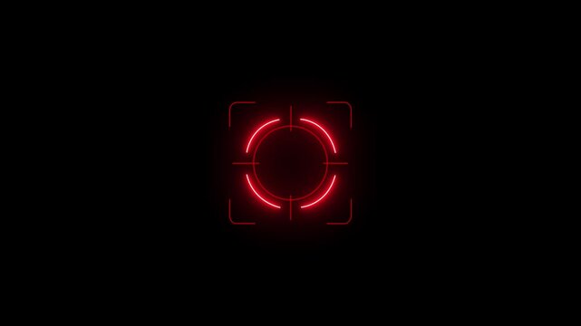 Business growth and marketing target concept. target market, market segmentation, audience, demographics, business.4k animation Motion graphics of target people concept on black screen.