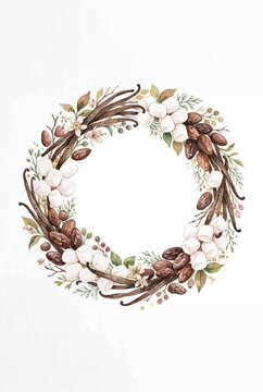 Vanilla_Beans_Marshmallows_Wreath.svg