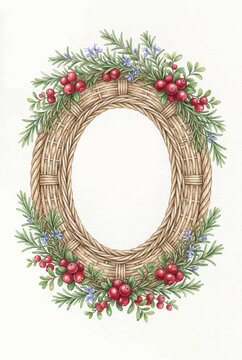 Wicker_Basket_Rosemary_Oval_Frame.svg