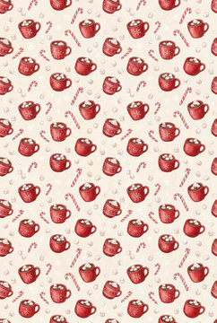 Hot_Chocolate_Mugs_Marshmallows_Pattern.svg