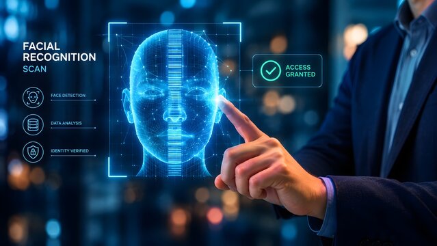 The convergence of artificial intelligence biometric scanning and digital interfaces is reshaping security and identification protocols across various industries