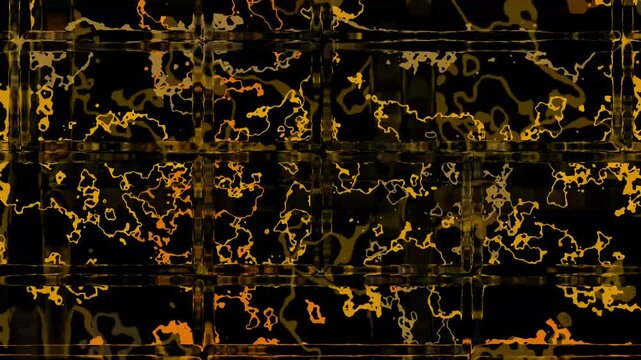 Marbled texture animation churns with rich metallic visual veins. Abstract generative visual depth perspectives define marbled texture animation. Luxury brands use texture.