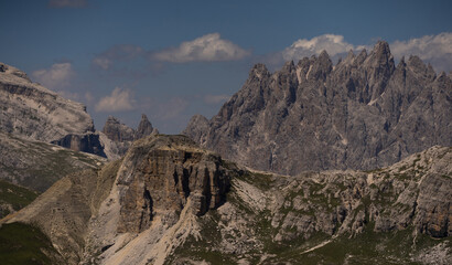 Fototapeta premium dolomite alps in italy, Tre Cime