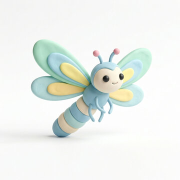 Dragonfly 3D Clay
