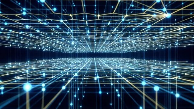 ハニカム格子の量子神経ネットワークが深遠な空間で結合するサイバー背景