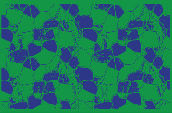 Colorful vector illustration of stone paving