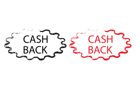 Editable text effect. cash back coin. Retro style. Vector illustration