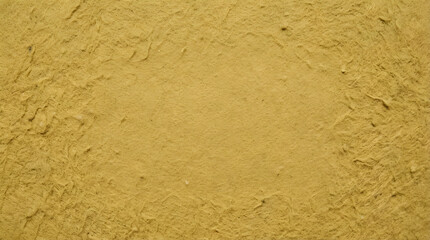 Fototapeta premium Textured yellow straw paper background with visible fibers paper texture fibrous texture craft paper recycled paper rough surface vintage paper handcrafted paper material organic textur