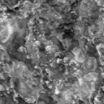 4K Seamless Alien Terrain Displacement Texture for Sci-Fi Environments