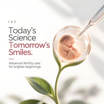 Microscopic view of an embryo inside a laboratory droplet representing medical fertility