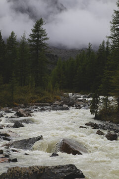 mountain river