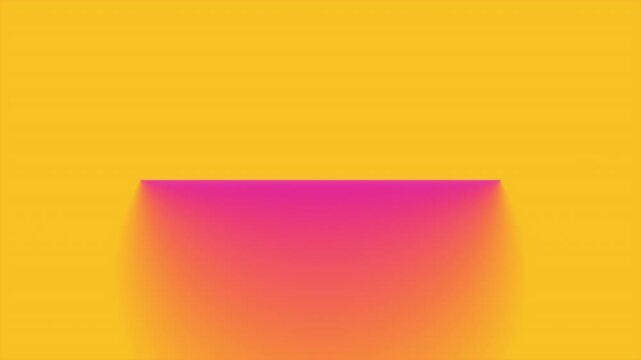 Smooth vibrant gradient blends with a glowing horizon in a clean looping composition. Modern abstract video background for apps, presentations, and UI design.