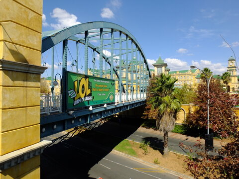 Johannesburg, South Africa - 28 Apr 2012: The casino in Gold Reef City, Johannesburg, South Africa