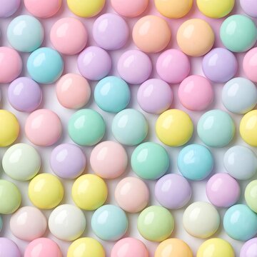 colorful chocolate candies