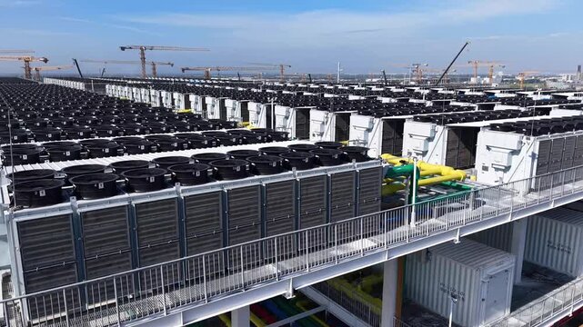 AI Computing Power Center Cooling System 4K