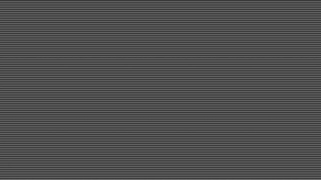 Clean, bright, high-contrast horizontal scanlines drifting upwards on a dark background. Features uniform brightness without center vignette or radial gradients, perfect for sharp security camera or d