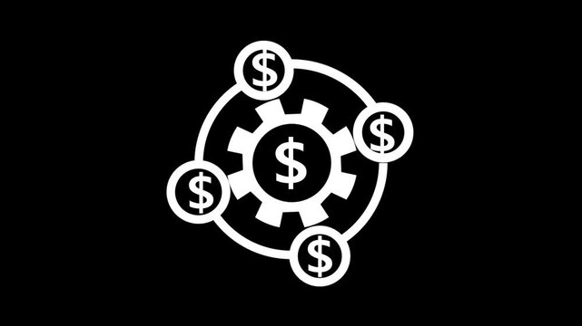 Investment Icon for Financial Growth and Asset Management.