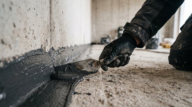 Repairing Industrial Pipeline Connection With Metal Coupling During Professional Mechanical Maintenance - Industrial Pipe Repair Concept