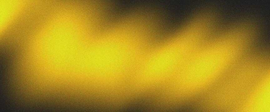 Abstract luxury dark gold and black grainy gradient background texture. Minimalistic premium golden lo-fi noise backdrop, bright glowing metal blurred liquid wavy mesh light leaks banner 