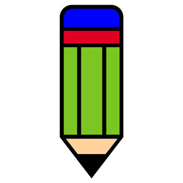 Green Pencil Icon