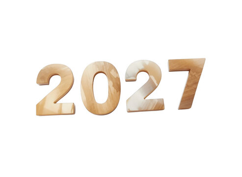 2027 year numbers creating a new calendar date