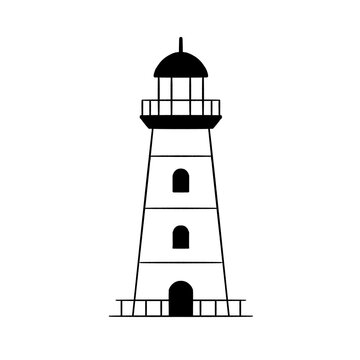 lighthouse vector illustration