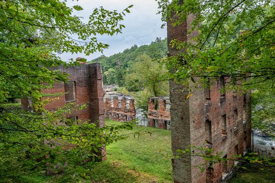 New Manchester Mill Ruins