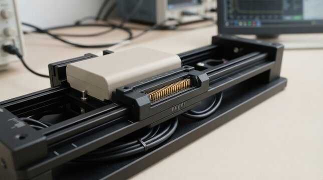 electronics trade battery health test Electronic linear encoder device for measuring position on a workbench