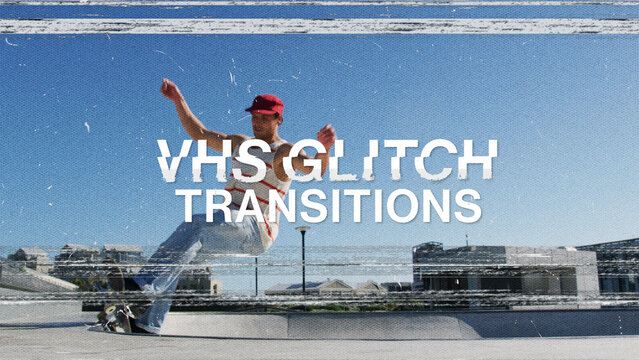 VHS Glitch Transitions