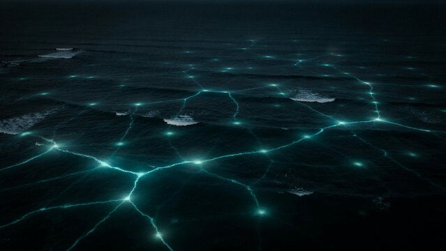 Global digital network connectivity map with glowing light nodes and connecting lines technology connectivity internet communication information infrastructure connection abstract business