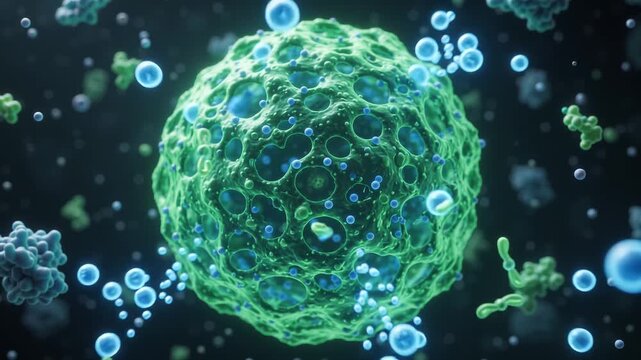 Nuclear speckles storing and releasing splicing factors in microscopic detail