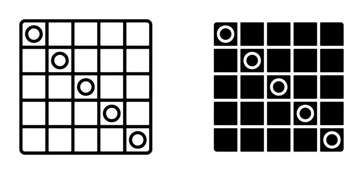 Bingo card seamless pattern for print