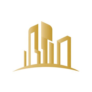 Real Estate Skyline Logo Design