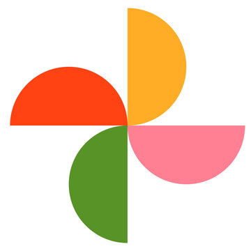 Windwheel vector background