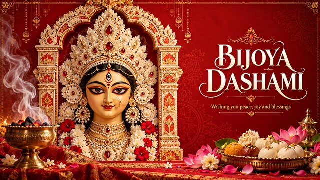 Bijoya dashami peace joy and blessings