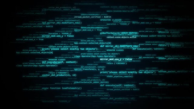 Abstract digital technology background with glowing blue nodes and network lines connection effect