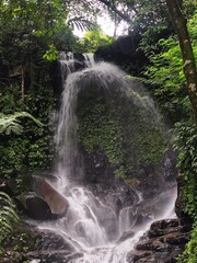 waterfall in the forest © Moh