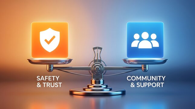 Balancing digital security and community support a crucial aspect of modern online platforms and user experiences