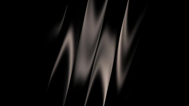 Abstract Liquid Silk, Metallic Waves and Fluid Motion Background Animation