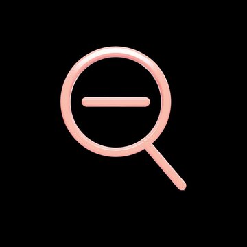 Minimalist zoom out interface icons pulsing gently in a grid layout on a dark background showing sleek modern design elements for digital applications and user interface navigation experiences