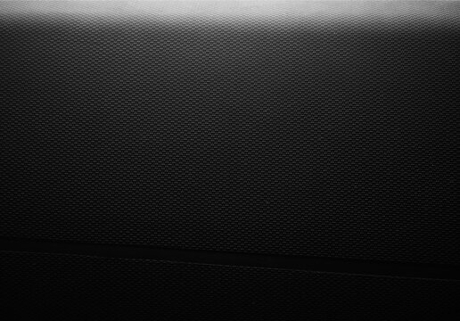 Black and white in car dashboard panel texture interior