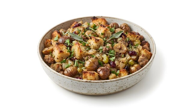 Thanksgiving Day Food Chestnut stuffing Thanksgiving food - High Quality Modern Digital Asset for Design and Commercial Concept