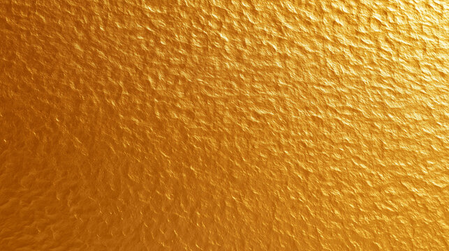 Textured Gold Foil Surface with Metallic Shine