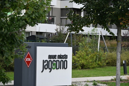 Nowe Miasto Jagodno Residential Estate with ATAL Logo
