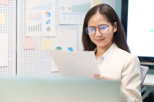 Successful Businesswoman Celebrating Professional Achievement