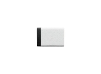 Fototapeta premium White and black eraser for school and office work